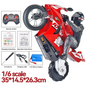 TRCCM4CH RC Motorcycles Stunt High Speed Racing 1/6 Scale